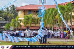 Loyolians celebrated the feast of the Nativity of the Blessed Virgin Mary